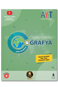 AYT Konu Özetli Coğrafya Soru Bankası