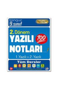9. Sınıf Yazılı Notları 2. Dönem 1 ve 2. Yazılı